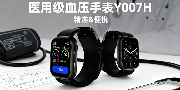 【仟龙新品】医用级智能血压手表！精准&便携的性价比之选~