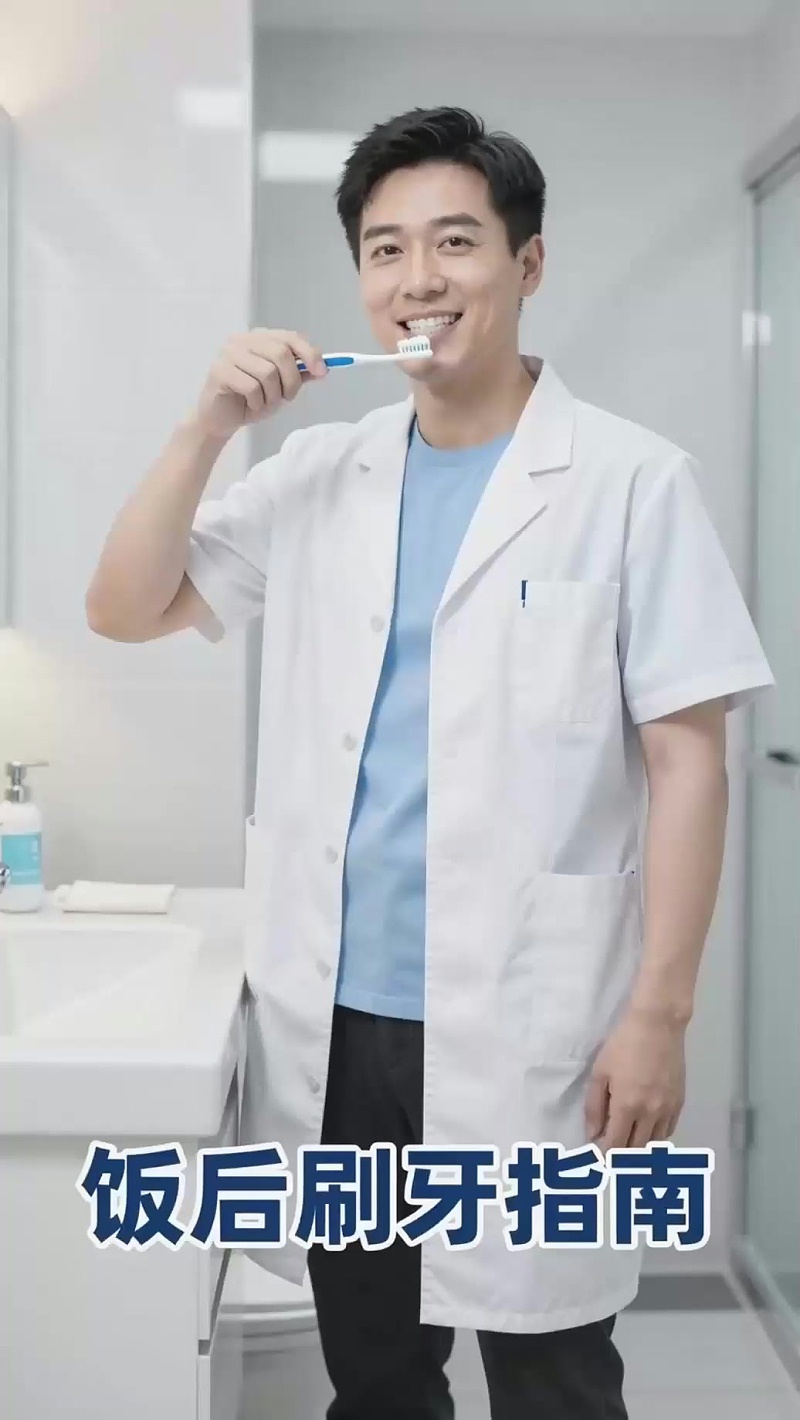 刷牙