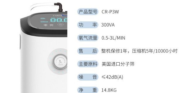 制氧机3L和5L有什么区别